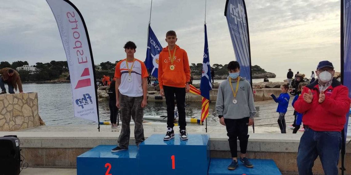 Los palistas del CNSA vuelven de la 1º Copa Balear de Promoción con doce medallas