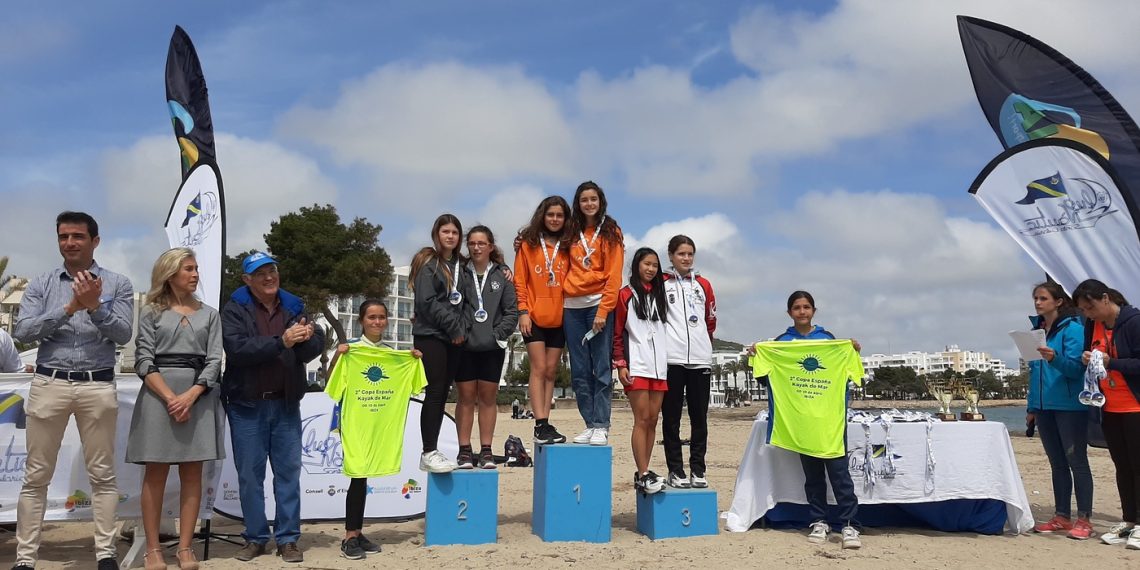 El CNSA, campeón en la 2ª Copa de España de Kayak de Mar Jóvenes Promesas Infantil