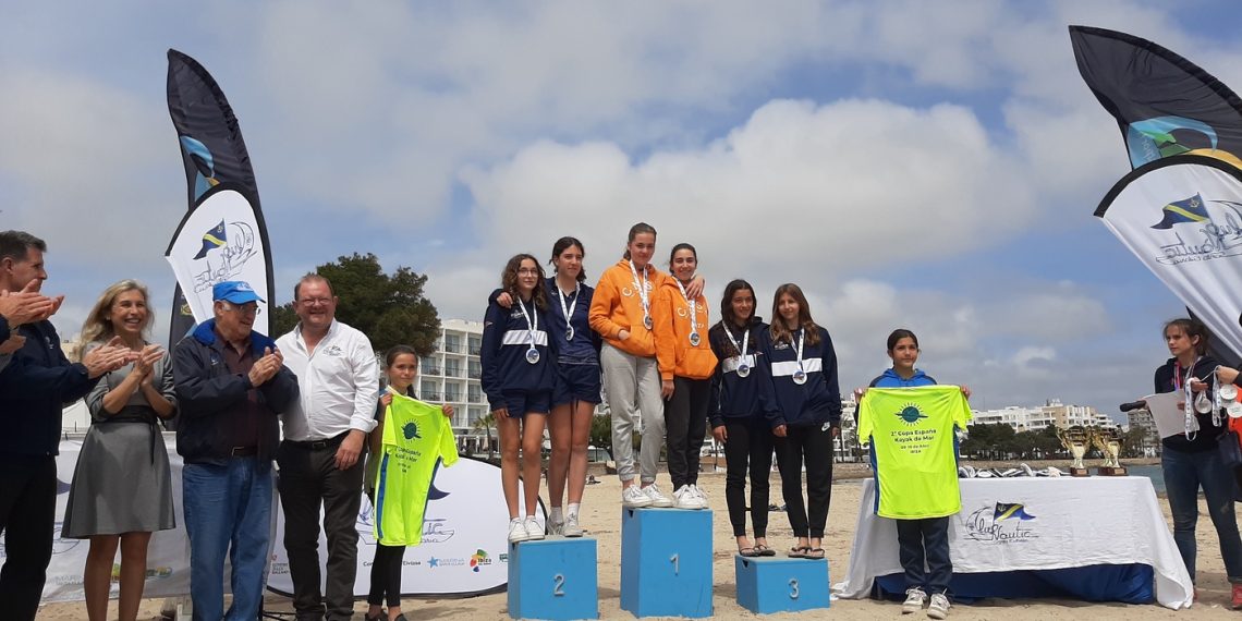 El CNSA, campeón en la 2ª Copa de España de Kayak de Mar Jóvenes Promesas Infantil