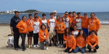 El CNSA, campió a la 2a Copa d’Espanya de Caiac de Mar Joves Promeses Infantil