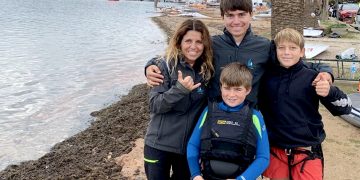 Los regatistas de TDV del CNSA regresan de la Copa Federación, en Fornells, con dos podios