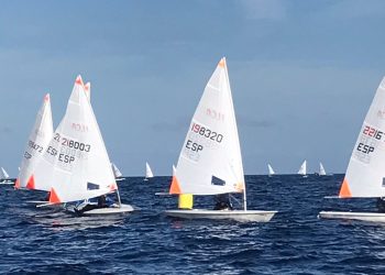 Buen papel de los regatistas del Club Nàutic Sant Antoni en el Trofeo Menorca Illes Balers de Ilca 4