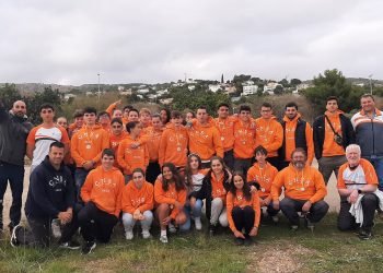 Es Nàutic conquista 16 medallas en la primera competición de la Copa Balear de Kayak de Mar