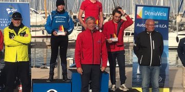 Jaume Llorens y Julia Ramón, del CNSA, logran subir al podio en el trofeo ‘DéniaVela’ de ILCA 4