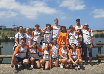 El equipo de Piragüismo del CNSA exhibe un alto nivel en el Campeonato de España Sprint de Jóvenes Promesas