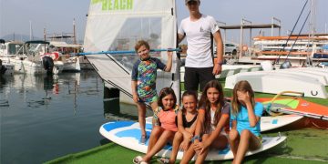 Los alumnos del segundo curso de verano de Es Nàutic se marchan a casa después de dos semanas de diversión y deporte náutico