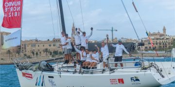 Gran experiencia del ‘Nàutic Café del Mar–Neobookings–Rumbo Norte’ en la 41ª Copa del Rey, con la tripulación más joven de la regata