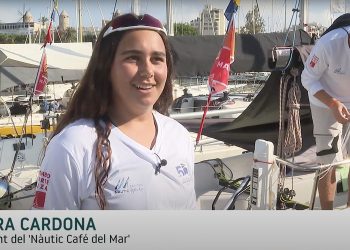El ‘Nàutic Café del Mar’, protagonista en IB3 durante la Copa del Rey de Vela por la juventud de sus tripulantes