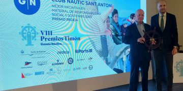 El presidente de Es Nàutic recoge en Mallorca el premio Timón a la Setmana del Mar