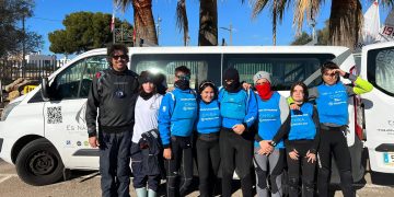 El equipo de ILCA de Es Nàutic ya compite en el Campeonato de Balears, que se celebra en Sa Ràpita