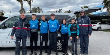 Cinco regatistas del CNSA compiten en la Olympic Week de Alicante, en ILCA 4 e ILCA 6