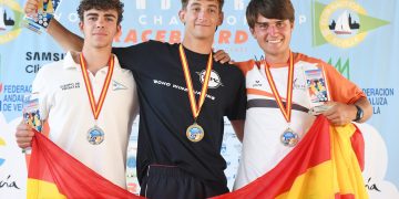 Héctor Pérez del Álamo, bronce en el Campeonato del Mundo de Raceboard, celebrado en Puerto Sherry