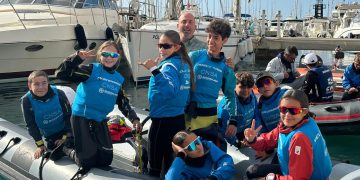 Condiciones muy variables en la Copa Federación de Optimist, en Sa Ràpita