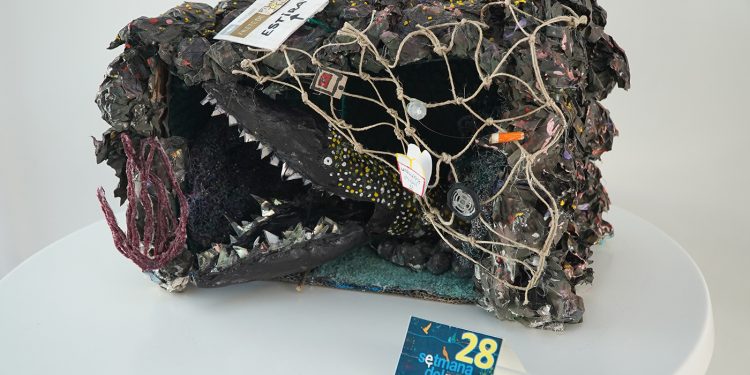 ‘Filomena’, la morena presentada por los alumnos del CEIP Sant Jordi B, gana el concurso de acceso de la XXX ‘Setmana del Mar’