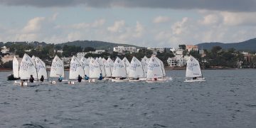 Nueve podios para el Club Nàutic Sant Antoni en la regata insular de Santa Eulària