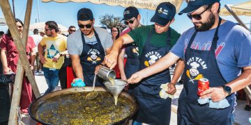 Récord de participación en el III Campeonato de Arroz a Banda Creativo y Solidario, que se celebra este domingo