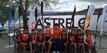 Els palistes de Es Nàutic competeixen de primera en el Campionat d’Espanya de Joves Promeses, a Galícia