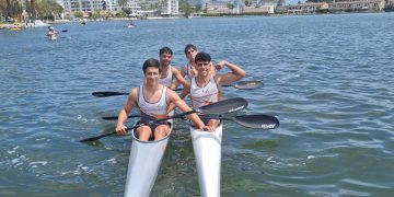 Vuit medalles per Es Nàutic a la II Copa Balear Sprint de Piragüisme, al llac Esperança