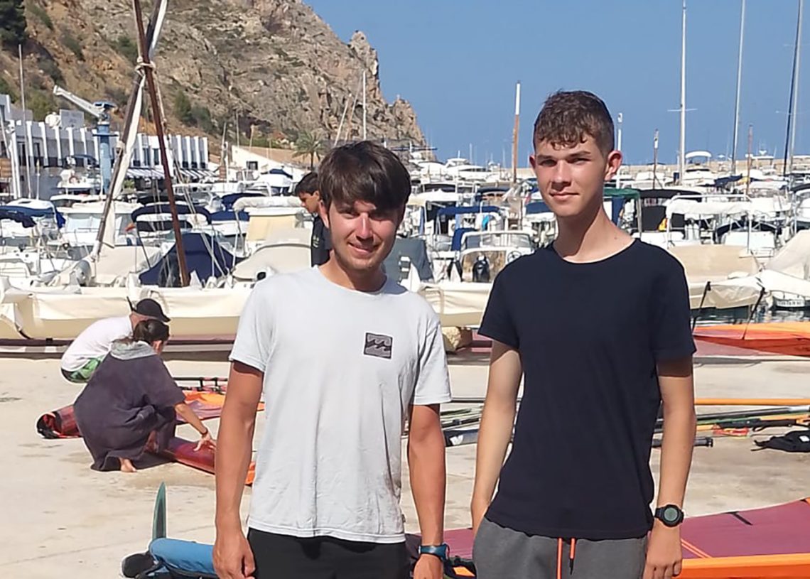 Héctor Pérez del Álamo e Iker Ribas