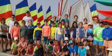 Terminan los cursos de verano del Club Nàutic Sant Antoni, con una ocupación del 100% y 380 alumnos