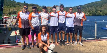 Cinco palistas del CNSA, en el Campeonato de España de Sprint Olímpico