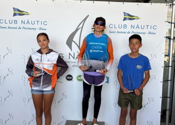 Paula Pina, seguida per Candela Martín, guanya el Trofeu Rigging-Med d’Optimist