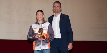 Lara Ribas, Eduardo Prendes i Héctor Pérez del Álamo, guardonats en els Premis de l’Esport 2025 de Sant Antoni