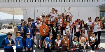 Los palistas del CNSA logran 25 podios en la clasificación de piragüismo escolar