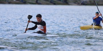 Gran papel del palista Facundo González, del CNSA, en el Campeonato de España de Invierno, celebrado en Sevilla