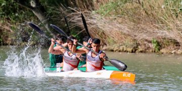 Gran resultado para los palistas del CNSA en el Campeonato de España de Medio Maratón, en Aranjuez