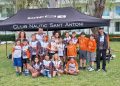 Los palistas del Club Nàutic Sant Antoni regresan de la Final de Deporte Escolar, en Mallorca, con 18 medallas
