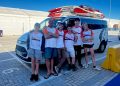 Els juvenils de Techno de Es Nàutic, en el Campionat de Balears de Raceboard