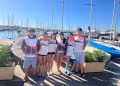 Los regatistas de Es Nàutic, en la Copa Federación de Ilca 4 y el Campeonato de Balears de Ilca 7