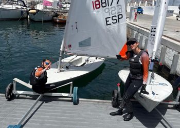 Paula Pina logra el 2º puesto Sub 16 y 3º de la general en Ilca 4, en el Trofeo Cluma