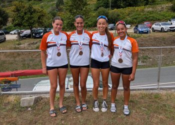 ¡Las chicas de Es Nàutic conquistan la medalla de bronce en el Campeonato de España Sprint!