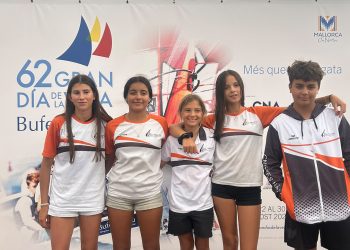Cinco regatistas de Ilca 4 y Optimist del CNSA acuden a la 62 edición del Gran Día de la Vela, en Mallorca