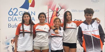 Cinc regatistes de Ilca 4 i Optimist del CNSA acudeixen a la 62 edició del Gran Dia de la Vela, a Mallorca