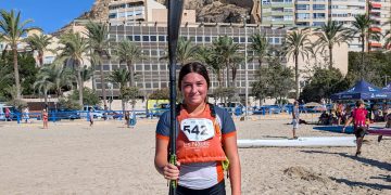 ¡Cuatro medallas para Es Nàutic en el Campeonato de España de Kayak de Mar!